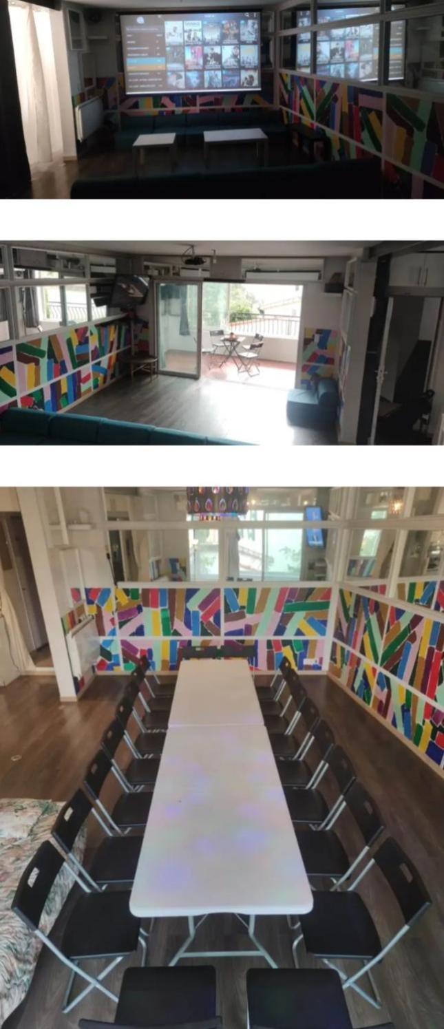 Logement Chambre Seul En Supplement Ou Dortoir Mixte Roquemaure  Oda fotoğraf